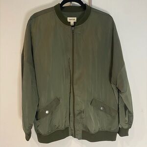Open Edit Women’s Olive Bomber Jacket